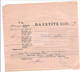 TURKEY, 1948, "COURT Of JUSTICE INVITATION CARD - 8 May 1948 - Briefe U. Dokumente