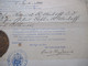 Delcampe - USA 1899 Dokument Fiskalmarke / Revenue Documentary Vollmacht Mit Siegel Und Stp. Kaiserlich Deutsches Cosulat Baltimore - Lettres & Documents