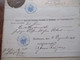 Delcampe - USA 1899 Dokument Fiskalmarke / Revenue Documentary Vollmacht Mit Siegel Und Stp. Kaiserlich Deutsches Cosulat Baltimore - Covers & Documents