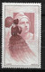 France Vignette " Femme à L'ombrelle"  Sépia    Marianne De  Mazelin Exposition Citex 1949 Neuf * B/TB   - Philatelic Fairs