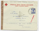INDIA 3 1/2 AS SOLO LETTRE COVER INDIAN RED CROSS SOCIETY BENGAL PROVINCIAL BRANCH CALCUTTA GPO 1941 TO RED CROSS GENEVE - 1936-47 Roi Georges VI