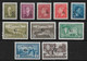 CANADA 1950 - 1952 'G' OVERPRINT OFFICIALS BETWEEN SG O180 And SG O191 MOUNTED MINT Cat £97 - Overprinted