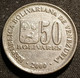 VENEZUELA - 50 BOLIVARES 2000 - KM 82 - ( Bolivar - Bolivars ) - Venezuela