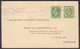 Nouvelle Zelande - Entier 1/2p + 1/2p TSC A. SMITH &Co - Publicité - Advertising - Werbung  Laxatif - Postal Stationery