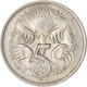 Monnaie, Australie, Elizabeth II, 5 Cents, 1982, Melbourne, TTB, Cupro-nickel - 5 Cents