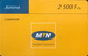 CAMEROUN  -  Recharge  -  MTN  - Airtime  -  2.500 F Cfa - Cameroun