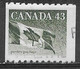 Canada 1992. Scott #1395 (U) Flag - Markenrollen