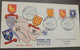 P) 1954 FRANCE, COAT OF ARMS STAMPS, FDC, COVER OF VIII ROOM PHILATELIC AUTUMN PARIS, NEW DAILY STAMP, XF - Otros & Sin Clasificación