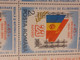 Stamps Errors Romania 1989, Mi 4544 Printed With With Circle Color BF X4  Mnh - Abarten Und Kuriositäten