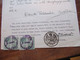 1948 Dokument Mit Fiskalmarken / Revenues Consular Service British Vice Consulate Lodz Erbausschlagung - Storia Postale