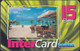 French Antillen 2001 ANTF DA12 - Inter Card - Beach - 15 € - Antilles (French)