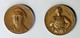 Old Bronze Medal The Hall Of Fame For Great Americans New York University Edwin Booth Shakespeare American Actor 1970 US - Sonstige & Ohne Zuordnung