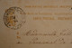 AF8 LUXEMBOURG BELLE CARTE   1884 FERROVIAIRE CACHETS POUR RUSKOF  +++ AFFRANCH INTERESSANT - Maschinenstempel (EMA)