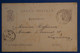 AF8 LUXEMBOURG BELLE CARTE   1884 FERROVIAIRE  CACHET GARE  +++ AFFRANCH INTERESSANT - Machines à Affranchir (EMA)