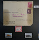 AF8 LUXEMBOURG BELLE PAGE  LETTRE DEVANT TIMBRES  1952  FERROVIAIRE  CACHET SPECIAL  POUR DIJON +++ AFFRANCH INTERESSANT - Franking Machines (EMA)