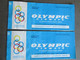 OLYMPIC AIRWAYS,  TWO PASSENGER TICKETS, 1995 - Welt