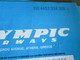 OLYMPIC AIRWAYS,  TWO PASSENGER TICKETS, 1995 - Monde