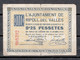 BILLETE DE RIPOLL DEL VALLES DE 0,25 PESETAS DE 1937 - Autres & Non Classés