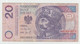 Poland  20 Zlotych  1994 P-174a VF - Poland