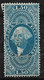 USA  Fiscal Inland Exchange 1dollar Et 50 Cents Bleu   Oblitéré , ,B/TB  - Fiscal