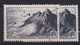 1946 Variété Sur Y&T N° 764 Exemplaire Normal Bleu Noir + Exemplaire Bleu Foncé Oblitérés - Usati