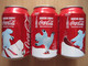 COCA COLA SOCHI 2014 OLYMPIC GAMES Set 3 Cans 330ml Empty Bottom Lithuania LV EE. - Dosen