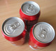 COCA COLA SOCHI 2014 OLYMPIC GAMES Set 3 Cans 330ml Empty Bottom Lithuania LV EE. - Scatole E Lattine In Metallo