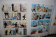 Tintin Le Crabe Aux Pince D'Or Planche D'imprimerie Offset 8 Pgs Anglais Américain 91cm X 63cm - Other & Unclassified