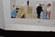 Delcampe - Tintin Le Crabe Aux Pince D'Or Planche D'imprimerie Offset 8 Pgs Anglais Américain 91cm X 63cm - Other & Unclassified