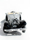 BURAGO - MERCEDES BENZ  500K ROADSTER 1936 ITALY - SUR SOCLE - ECH:1/18  VOITURE      (0507.12) - Burago