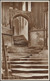 Chapter House Steps, Wells Cathedral, Somerset, 1939 - Dawkes & Partridge RP Postcard - Wells
