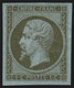 N°11a, Napoléon Non-dentelé 1c BRONZE, Neuf * Avec Charnière Forte TB D'ASPECT - 1853-1860 Napoleon III