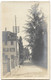 WÄDENSWIL: Echt-Foto-AK Friedhofstrasse 1926 - Wädenswil