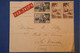 429 MAROC BELLE LETTRE 1940 CASABLANCA A LA BROUCHE ISERE PAR AVION AFFRANCHISSEMENT PLAISANT - Lettres & Documents