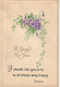 Carte Postale /Nouvel An/ A Happy New Year  /Bouquet De Violette//New-York/ Germany/Vers 1900-1920                CVE176 - Nouvel An