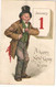 Carte Postale /Nouvel An/ A Happy New Year To You  /Fêtard En Haut De Forme / Raphael TUCK & Sons/ Germany/1910   CVE177 - Neujahr