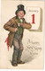 Carte Postale /Nouvel An/ A Happy New Year To You  /Fêtard En Haut De Forme / Raphael TUCK & Sons/ Germany/1910   CVE177 - New Year