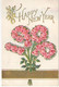 Carte Postale /Happy New Year  /Bouquet De Roses Roses/ USA / DETROIT/1908  CVE180 - Año Nuevo