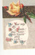Carte Postale /Happy New Year  /ROSE Jaune Avec Maxime / USA / DURHAM/Mary Hall/1911  CVE181 - Nouvel An