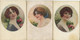 Monestier, Donne Con Fiori, Serie Di 3 - Lot. 4655 - Monestier, C.