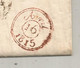 Lettre , 1815 , Belgique , Belgium , De BRUXELLES à PARIS (16 Avril 1815) , 4 Scans - 1814-1815 (General Gov. Belgium)