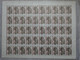 AF12 INDOCHINE  BELLE  FEUILLE COMPLETE  1945 SURCHARGE ROUGE - Unused Stamps