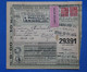 AF12 FRANCE BEL EX COLIS POSTAUX 1936 8 KG LYON POUR MAMERS+ + AFFRANCHISSEMENT PLAISANT - Covers & Documents