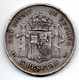 5 Pesetas 1885 -  état  TTB - First Minting