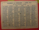 Petit Calendrier Pharmacie Des Cordeliers, Laval, Mayenne. 1940. J. Gatel - Petit Format : 1921-40