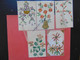 Cp Lot 19 Cartes Representation Timbres Motif Fleurs - Briefmarken (Abbildungen)