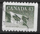Canada 1992. Scott #1395 (U) Flag - Roulettes