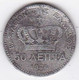 Grèce / Greece 50 Lepta 1874 A. George I, En Argent. KM# 37 - Grecia