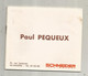 Publicité, SCHNEIDER,radio, Télévision, Auto-radio, Magnétophone, Haute Fidélité, P. PEQUEUX , ANGERS, Frais Fr 2.25 E - Advertising