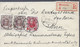 Rusland Aangetekende Brief Uit 1913 Met 5 Zegels Moscou 24-12-13 (3653) - Brieven En Documenten